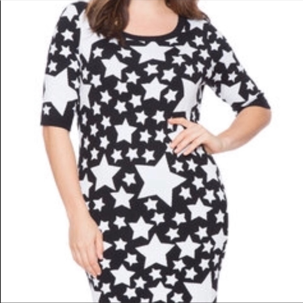 ELOQUII STAR SWEATER DRESS SIZE 22